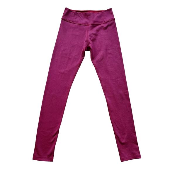 BEYOND YOGA Burgundy Leggings Full Length Gym Yoga Training Medium USA - Picture 1 of 6